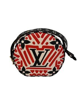 Louis Vuitton Monogram Giant Crafty Boite Chapeau Souple PM Crossbody Bag Rouge